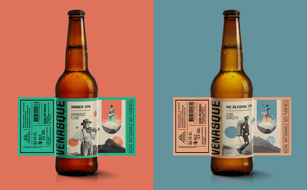 packaging - étiquette de bière pour brasserie artisanale