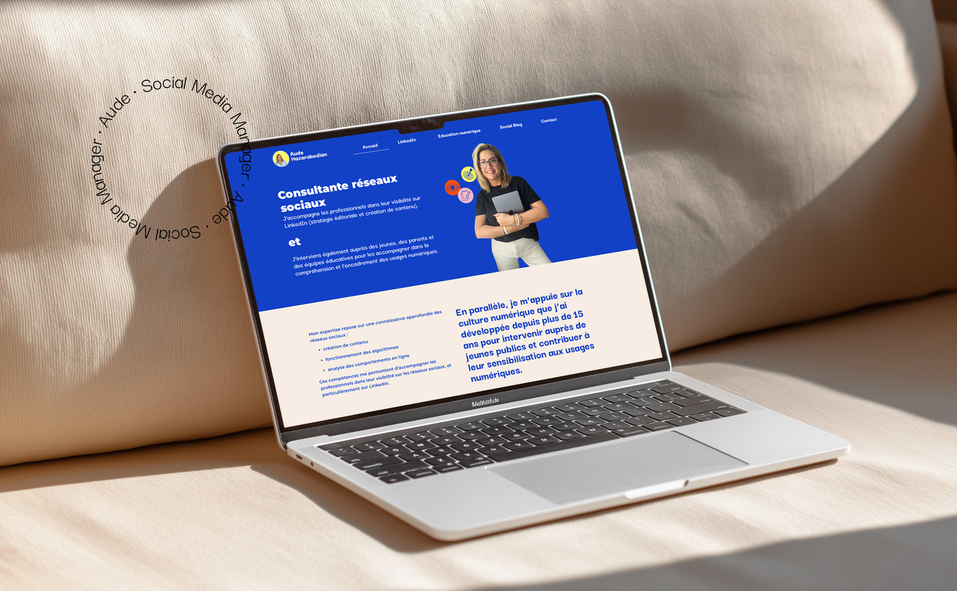 branding aude social media manager entrepreneur